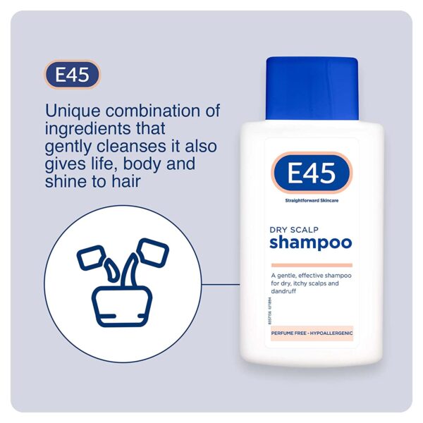 E45 Dry Scalp Shampoo 200ml