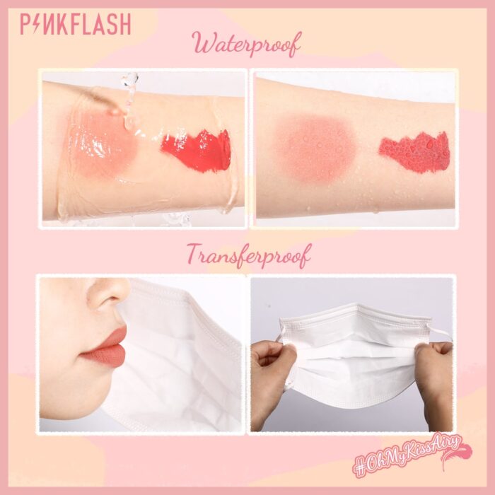 PINKFLASH Kiss Air Matte Lipstick 16 Shades 9 PINKFLASH Kiss Air Matte Lipstick 16 Shades - Image 7