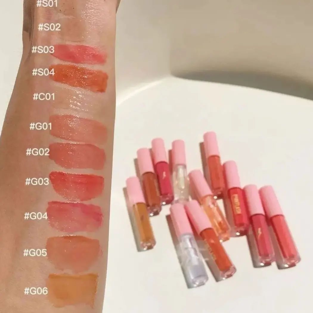 PINKFLASH Moist Lip Gloss 11 Shades 4 PINKFLASH Moist Lip Gloss 11 Shades - Image 2