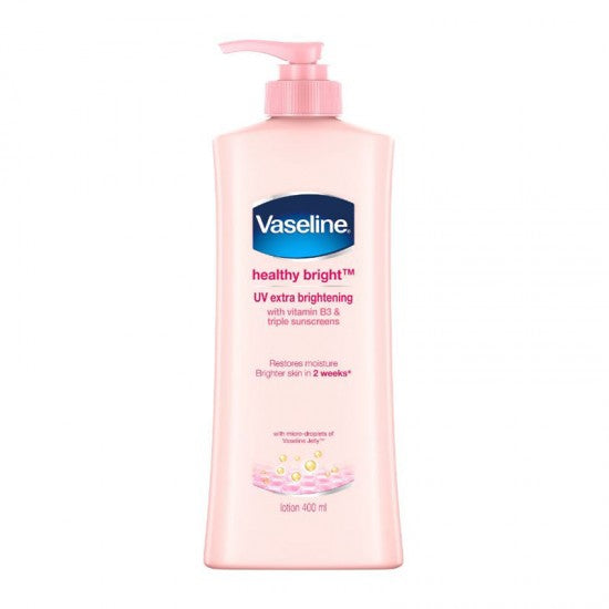 Vaseline Body Lotion Healthy Bright Uv Extra Brightening (Pump) 400Ml 2 vaseline body lotion healthy bright uv extra brightening pump 400ml Vaseline Body Lotion Healthy Bright Uv Extra Brightening (Pump) 400Ml