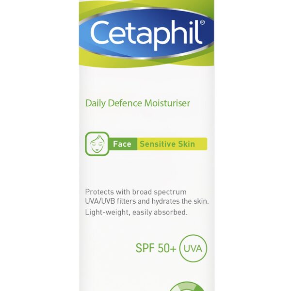 Cetaphil Daily Defence Moisturizer SPF50+ 50g For Sensitive Skin