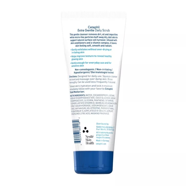 Cetaphil Gentle Exfoliating Facial Cleanser 5 Cetaphil Gentle Exfoliating Facial Cleanser