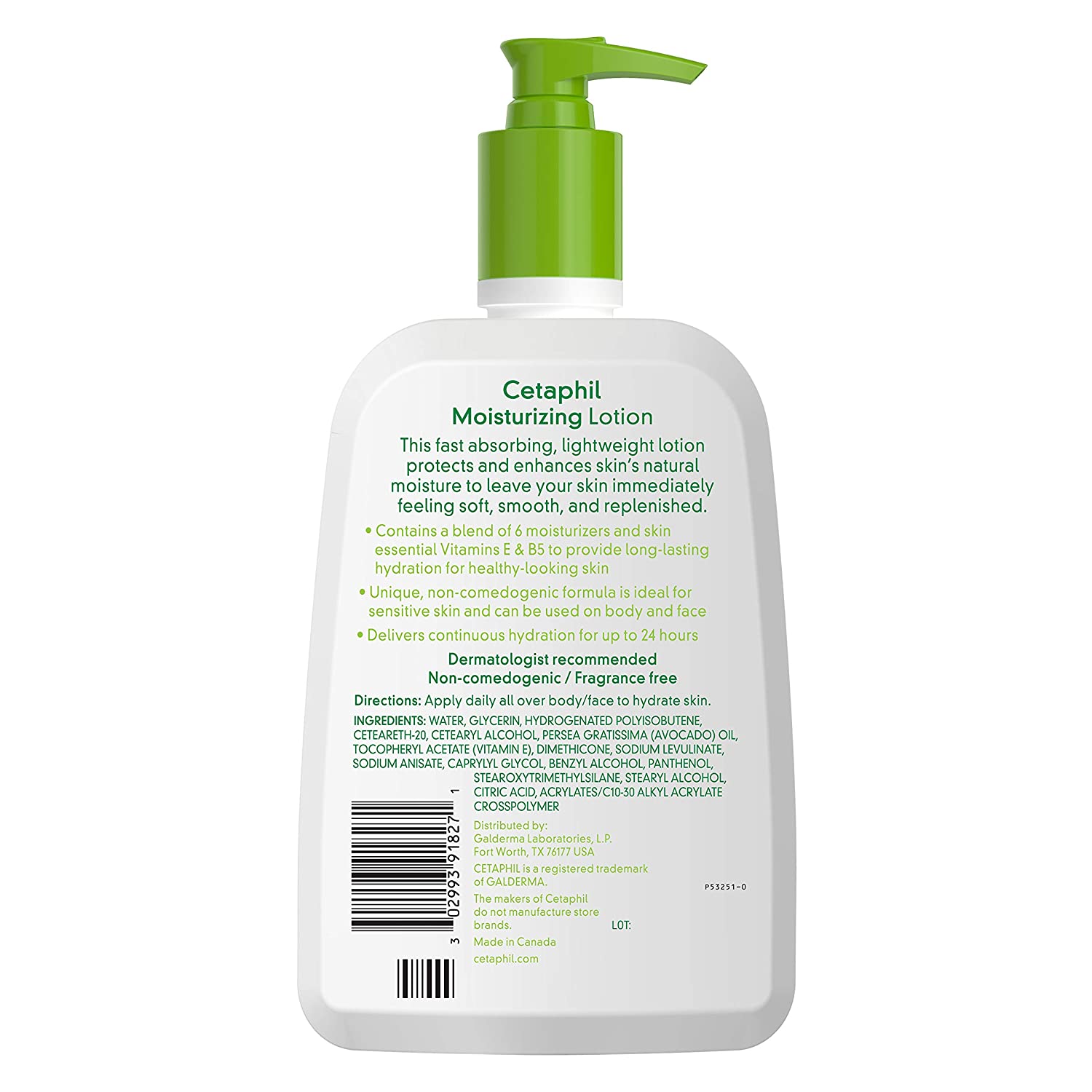 Cetaphil Moisturizing Lotion 591ml For Face and Body All Skin Types 4 Cetaphil Moisturizing Lotion 591ml For Face and Body All Skin Types
