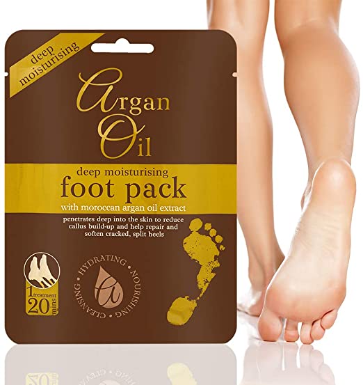 Deep Moisturising Foot Pack with Morrocan Argan Oil Extract 2 Deep Moisturising Foot Pack with Morrocan Argan Oil Extract