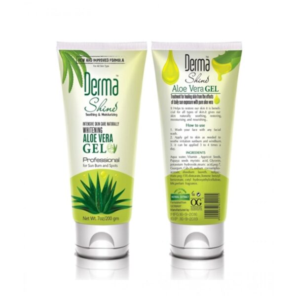 Derma Shine Whitening Aloe Vera Gel 200ml