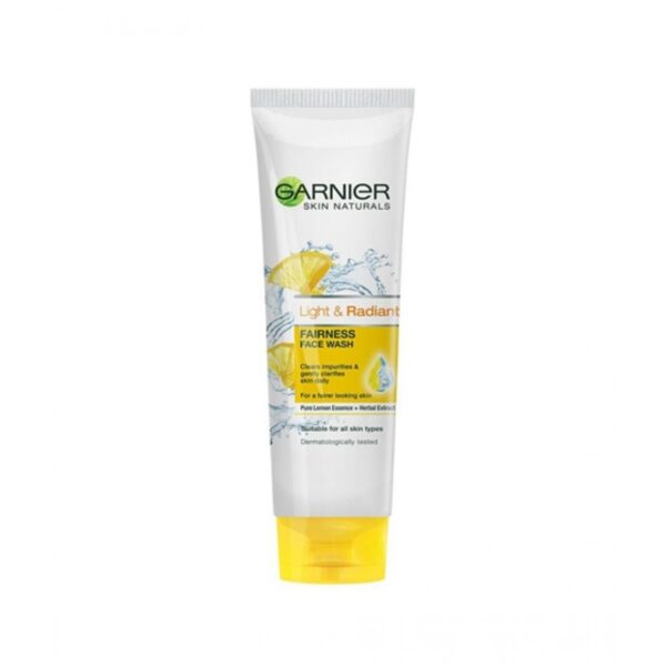 Garnier Light & Radiant Fairness Face Wash 100ml