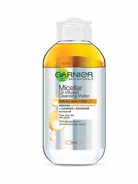 Garnier Micellar Oil-Infused Cleansing Water 100ml 2 Garnier Micellar Oil-Infused Cleansing Water 100ml