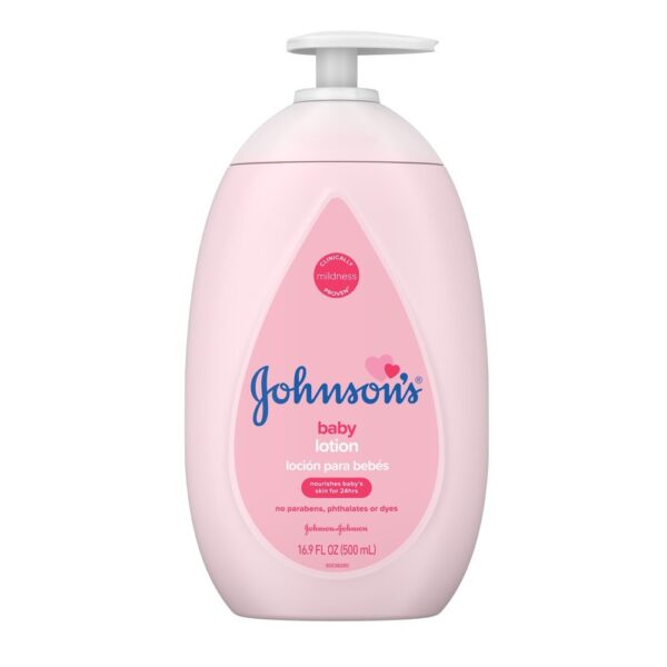 Johnsons & Johnsons Moisturizing Pink Baby Lotion with Coconut Oil 500ml