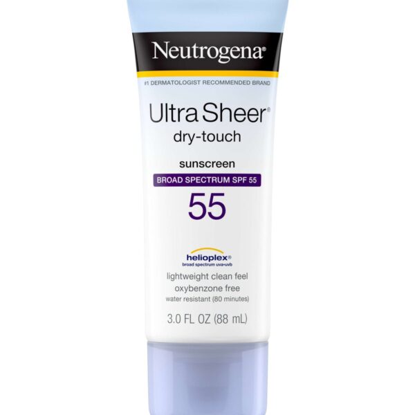 Bath and Body 36 Neutrogena Ultra Sheer Dry-Touch Sunscreen Broad Spectrum SPF 55
