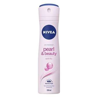 Nivea Pearl Beauty Spray Female Deodorant, 150 ml 1 Nivea Pearl Beauty Spray Female Deodorant