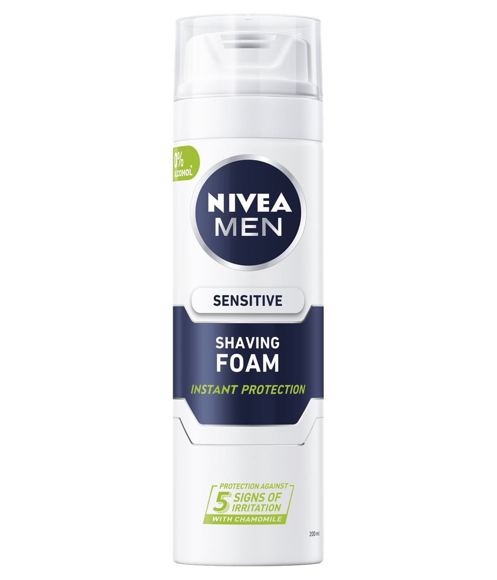 NIVEA SENSITIVE SHAVING FOAM 1 NIVEA SENSITIVE SHAVING FOAM