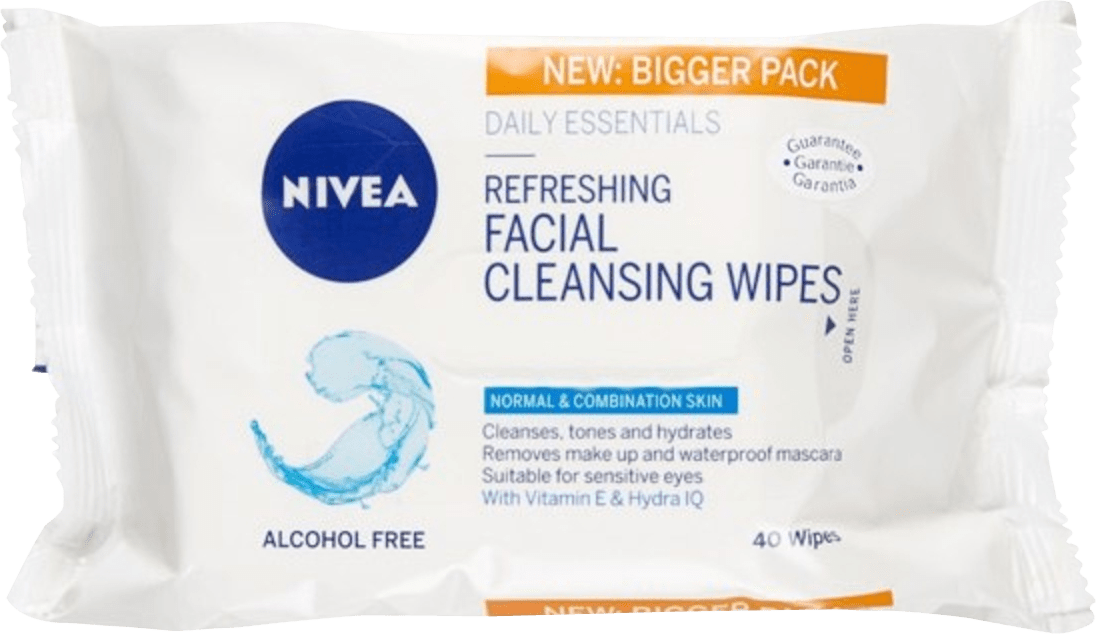 Nivea Visage Cleansing Wipes 40 1 Nivea VISAGE CLEANSING 40 WIPES
