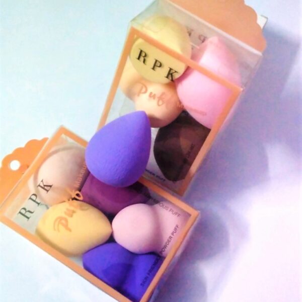 Pack of 5 3D Beauty Blender Puffs ,Sponge