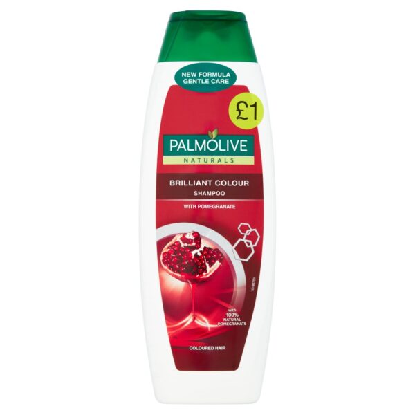 Palmolive Naturals Shampoo Brilliant Color with Pomegranate 350ml UK made