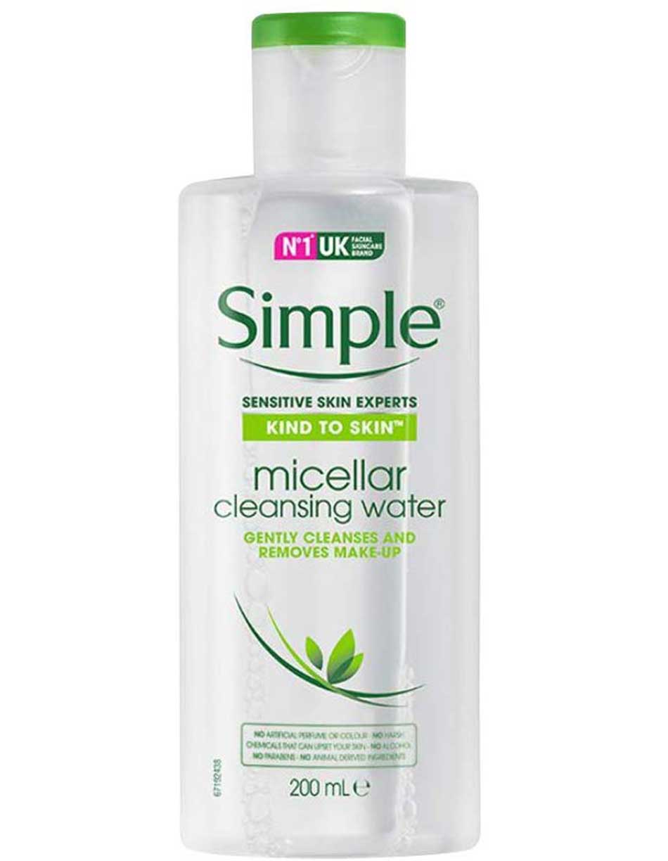 Simple Kind to Skin Micellar Cleansing Water 200ml 5 Simple Kind to Skin Micellar Cleansing Water 200ml