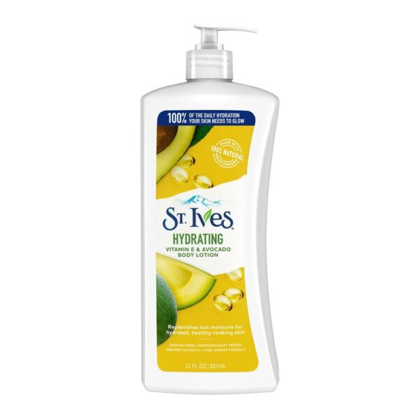 Bath and Body 5 St Ives Hydrating Vitamin E & Avocado Body Lotion