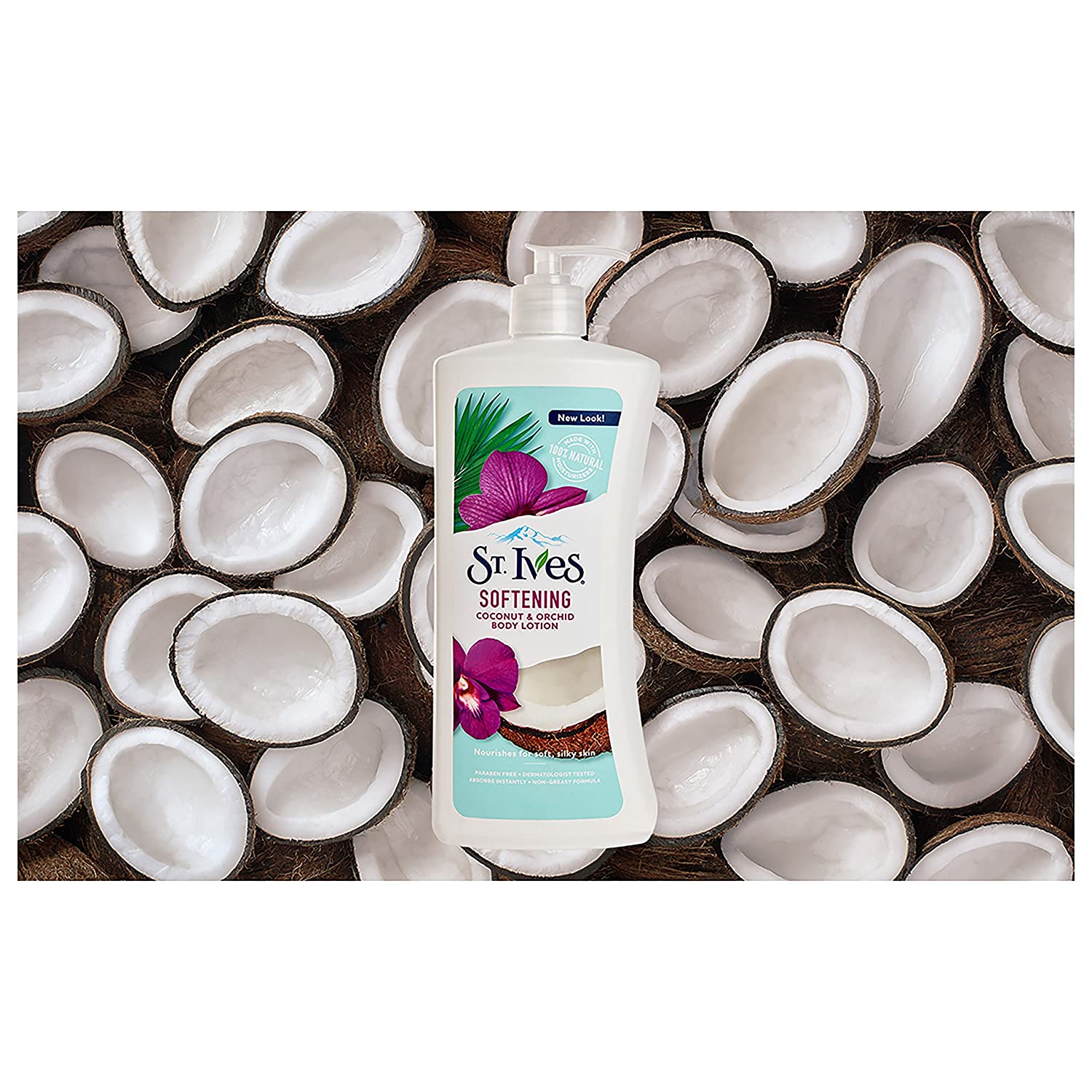 St Ives Softening Coconut & Orchid Body Lotion 4 St Ives Softening Coconut & Orchid Body Lotion