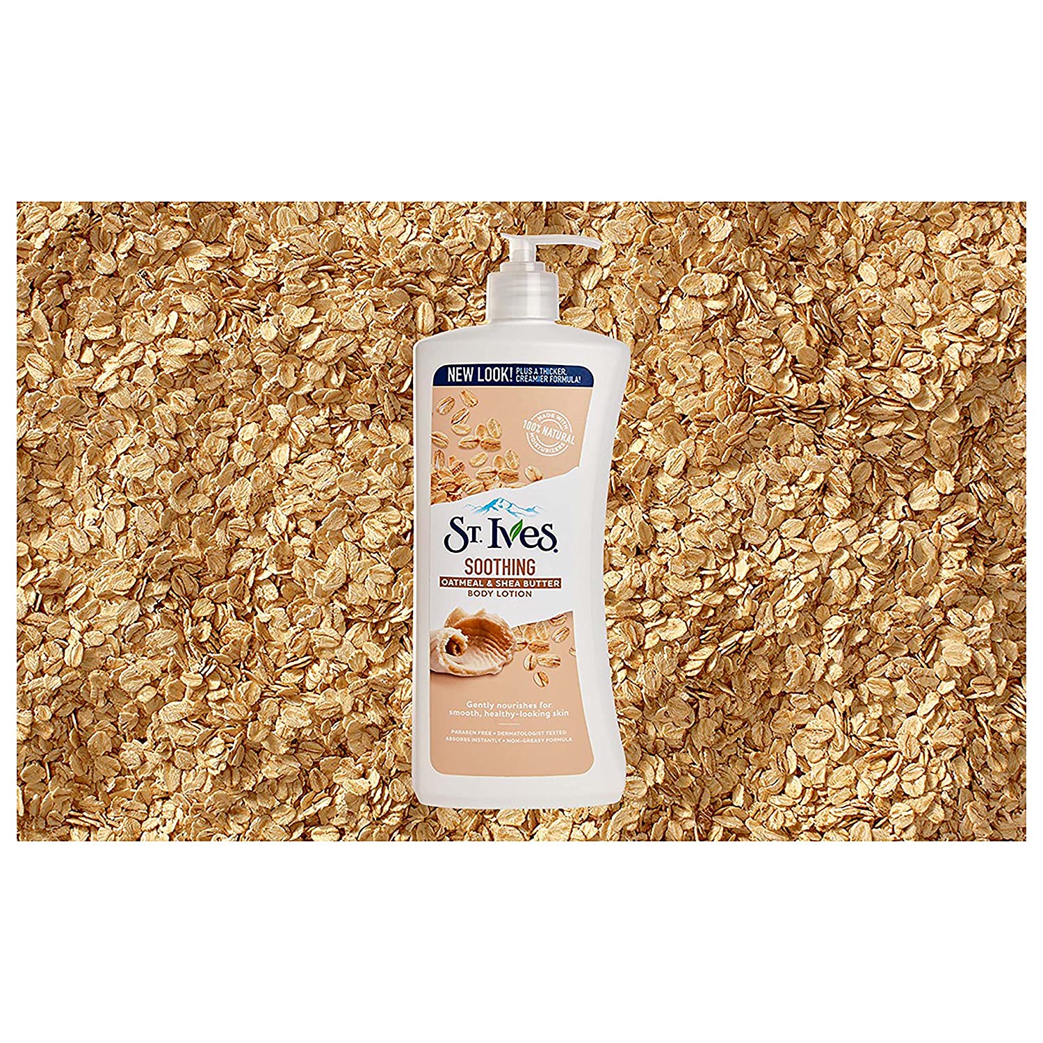 St Ives Soothing Oatmeal & Shea Body Lotion 4 St Ives Soothing Oatmeal & Shea Body Lotion