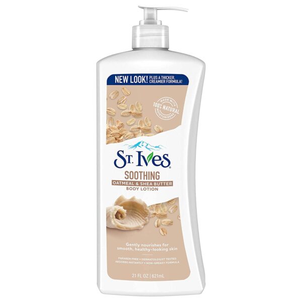 Bath and Body 17 St Ives Soothing Oatmeal & Shea Body Lotion