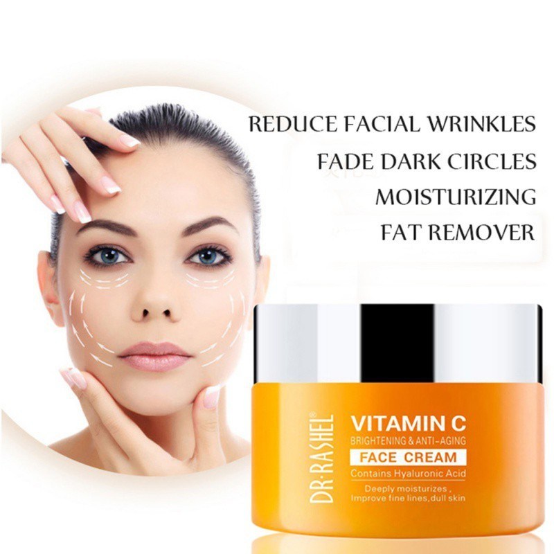 Dr Rashel Vitamin C Face Cream 50gm 4 Dr Rashel Vitamin C Face Cream 50gm - Image 2