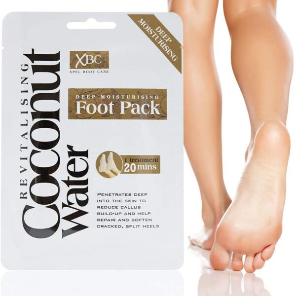XBC Deep Moisturising Revitalising Coconut Water Foot Pack
