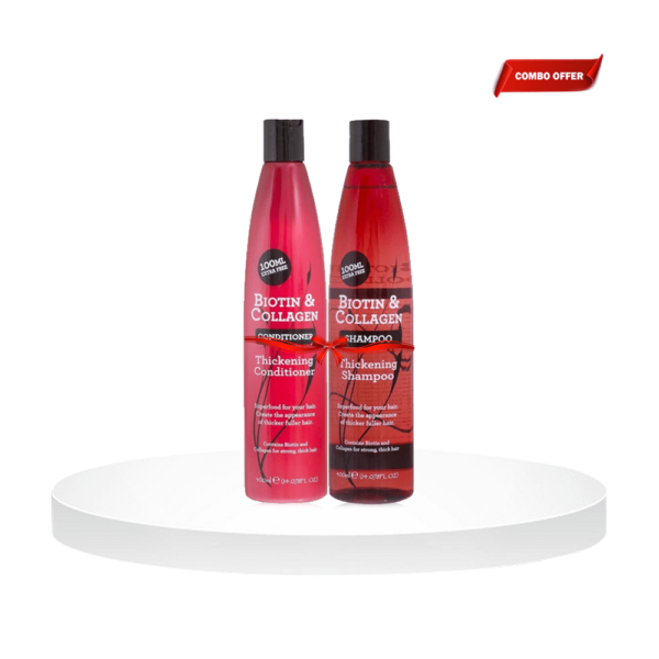 Xpel Biotins & Collagens Thickening Shampoo & Conditioner Pack (400ml each)