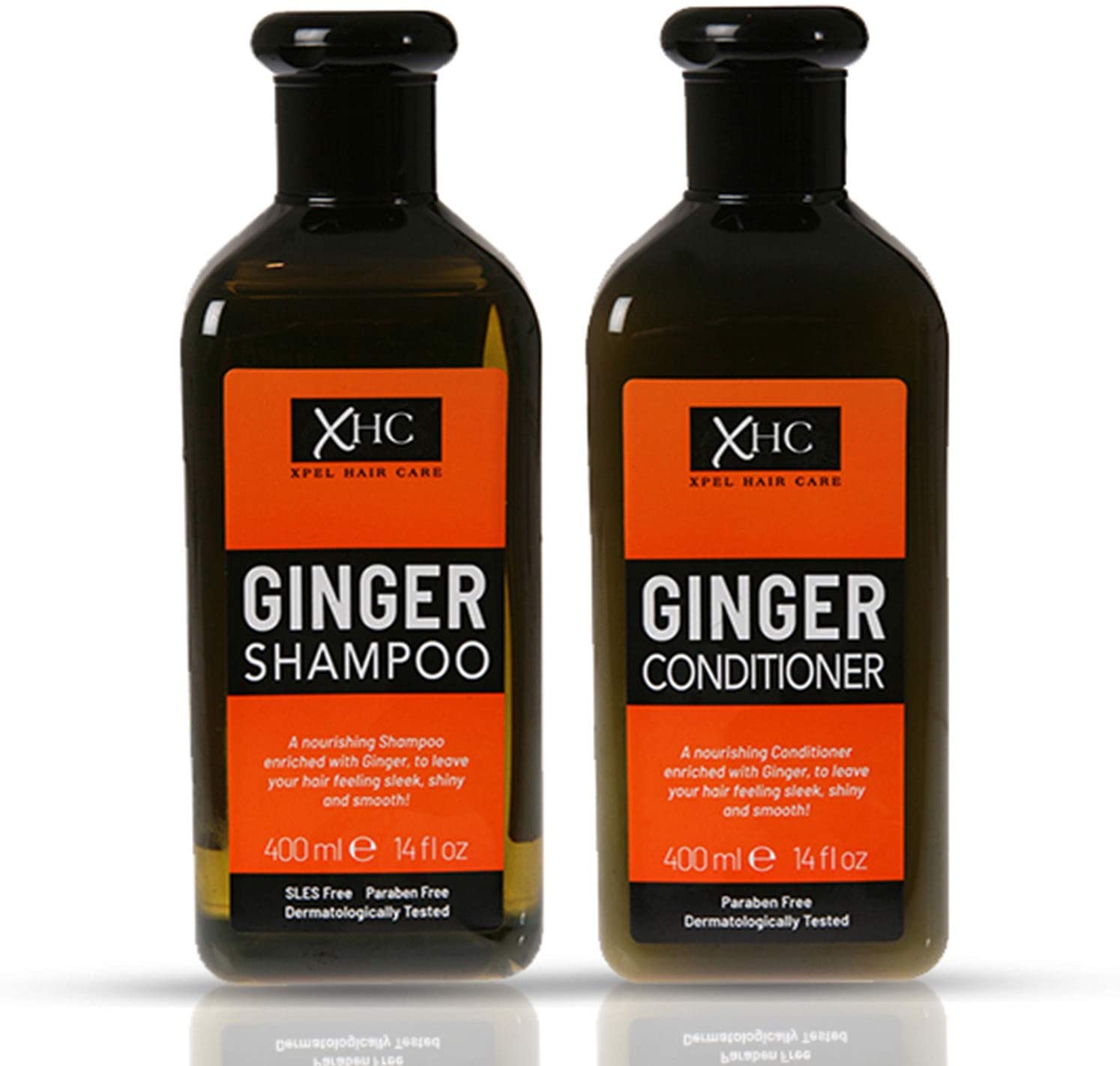 Xpel Xhc Ginger Shampoo And Conditioner 400ml 1 Xpel Xhc Ginger Shampoo And Conditioner 400ml