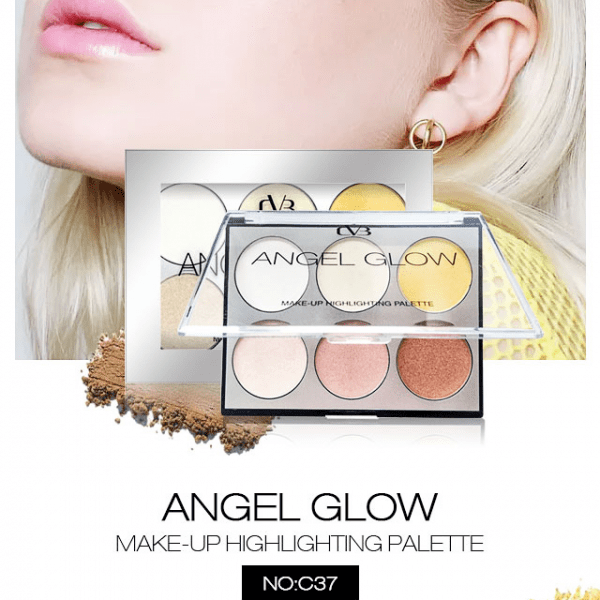 CVB 6 Shades Angel Glow Makeup Highlighting Palette