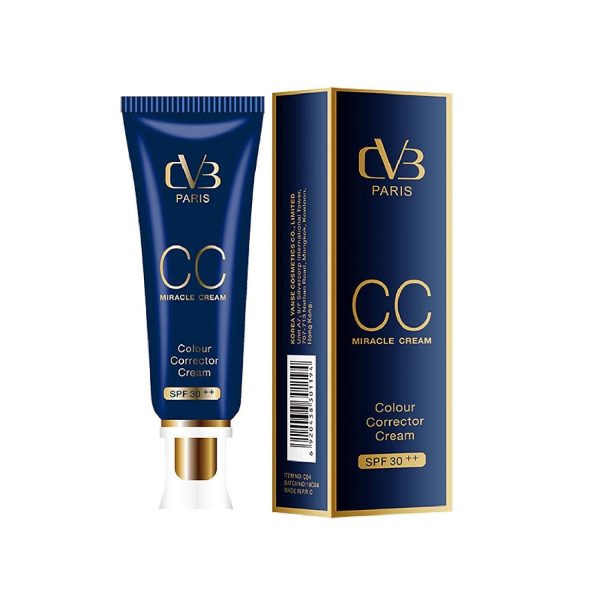 CVB CC Miracle Cream Color Corrector Cream 50ml In 3 Shades