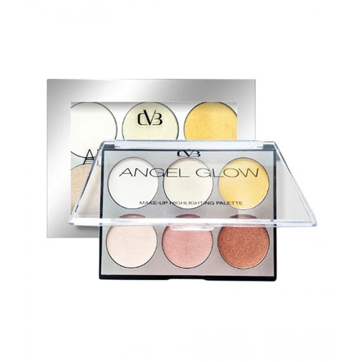 CVB 6 Shades Angel Glow Makeup Highlighting Palette 5 CVB 6 Shades Angel Glow Makeup Highlighting Palette - Image 3