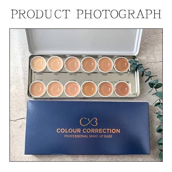 CVB Color Correcting Kit - Makeup Base Kit 2 cvb color correcting kit makeup base kit 1 CVB Color Correcting Kit - Makeup Base Kit