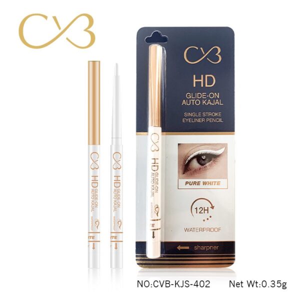 CVB HD Waterproof Kajal White Pencil Kajal