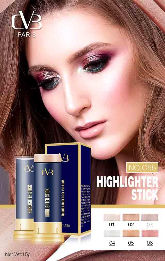 CVB Highlighter Stick 15g In 6 Shades 4 CVB Highlighter Stick 15g In 6 Shades - Image 2