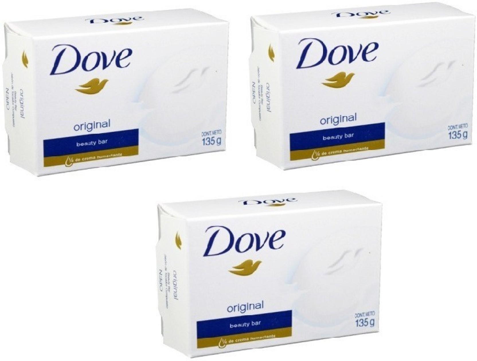 dove original soap beauty bar 135gm pack of 3 Dove Original Soap Beauty Bar 135gm , pack of 3