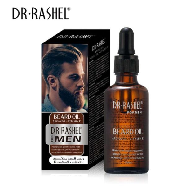 Dr. Rashel Beard Oil With Argan Oil + Vitamin E For Men