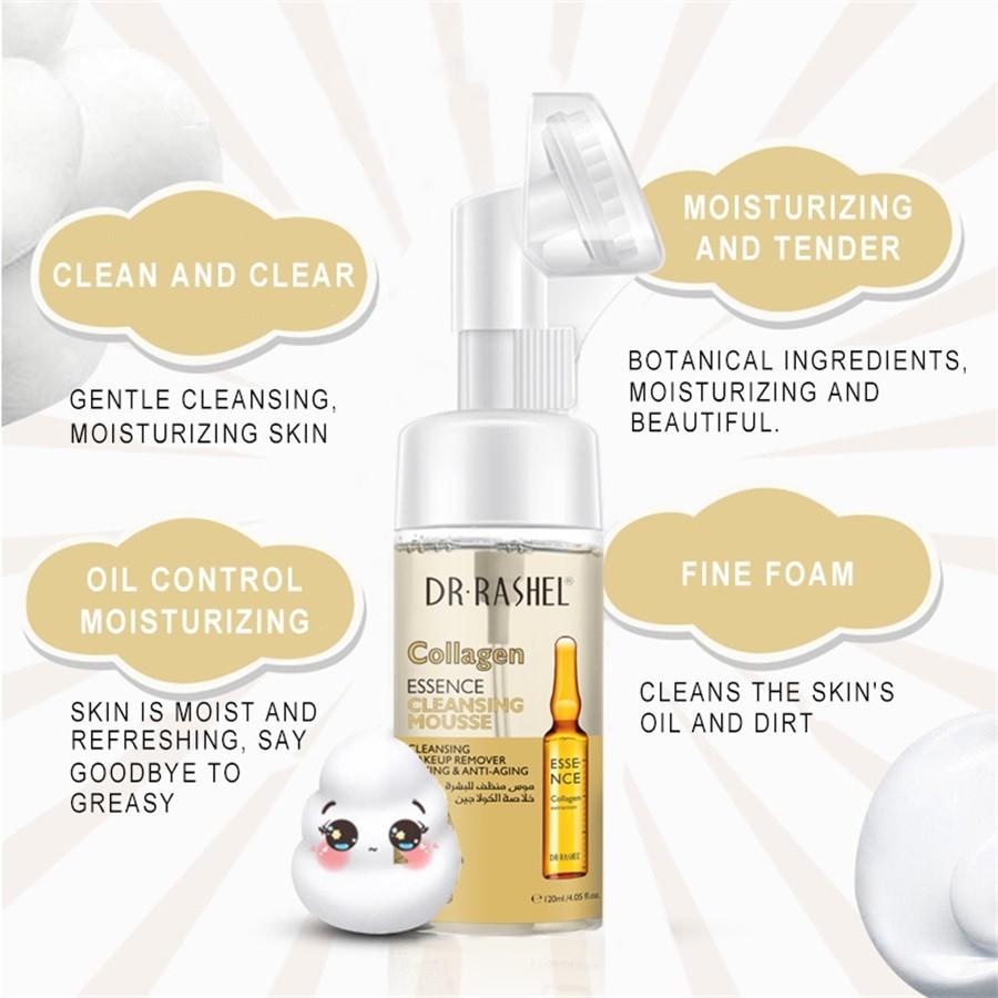 Dr. Rashel Collagen Lifting and Anti Aging Cleansing Mousse 4 Dr. Rashel Collagen Lifting and Anti Aging Cleansing Mousse - Image 2
