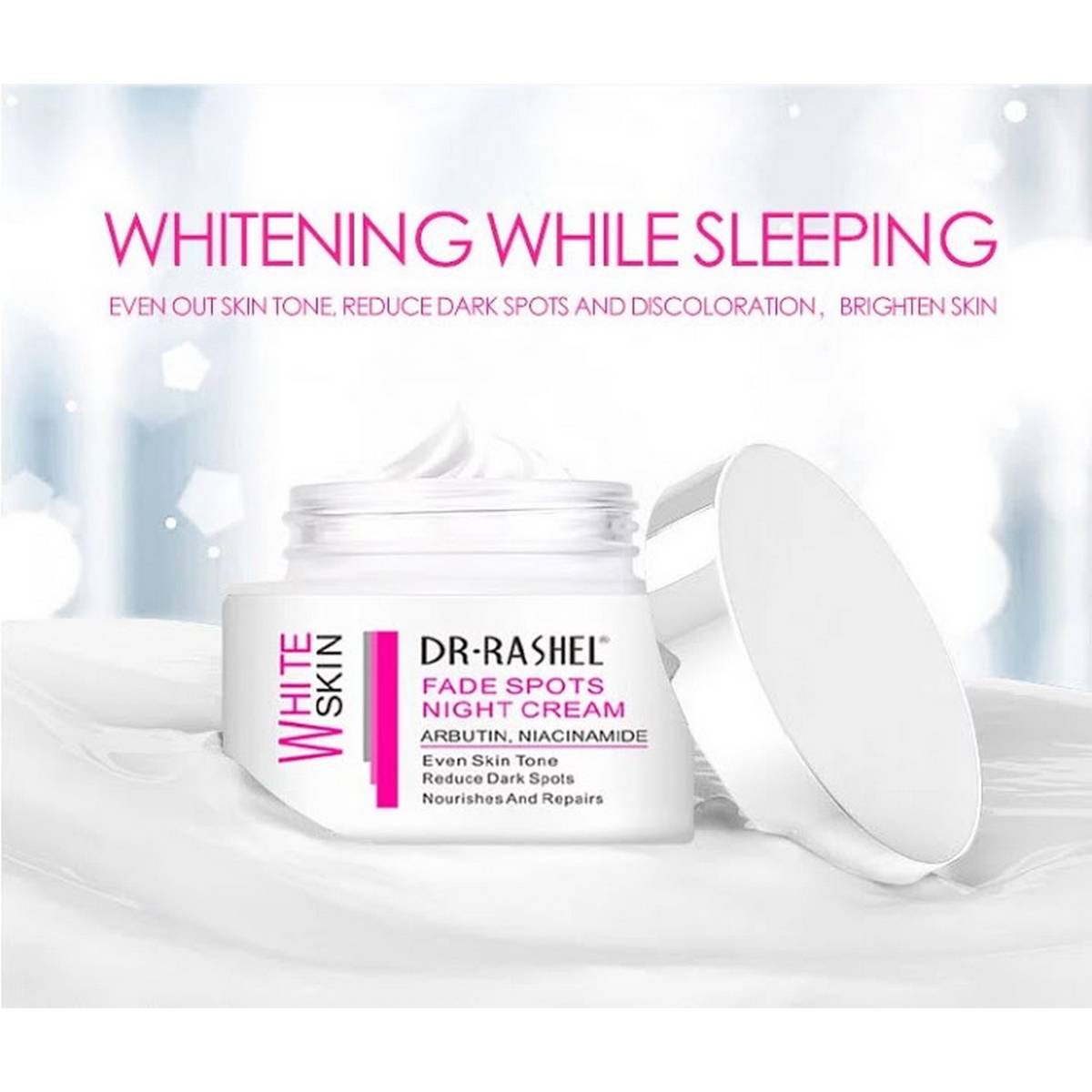 Dr. Rashel Fade Spots Night Cream 50 Grams 2 dr. rashel fade spots night cream 50 grams 3 Dr. Rashel Fade Spots Night Cream 50 Grams