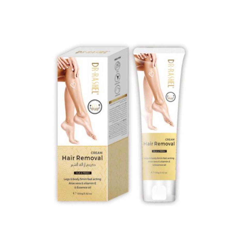 Dr. Rashel Hair Removal Cream Legs & Body Aloe Vera & Vitamin E 100 g 4 Dr. Rashel Hair Removal Cream Legs & Body Aloe Vera & Vitamin E 100 g - Image 2