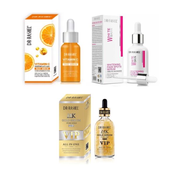 Makeup 48 Dr. Rashel Pack of 3 Face Care Serums