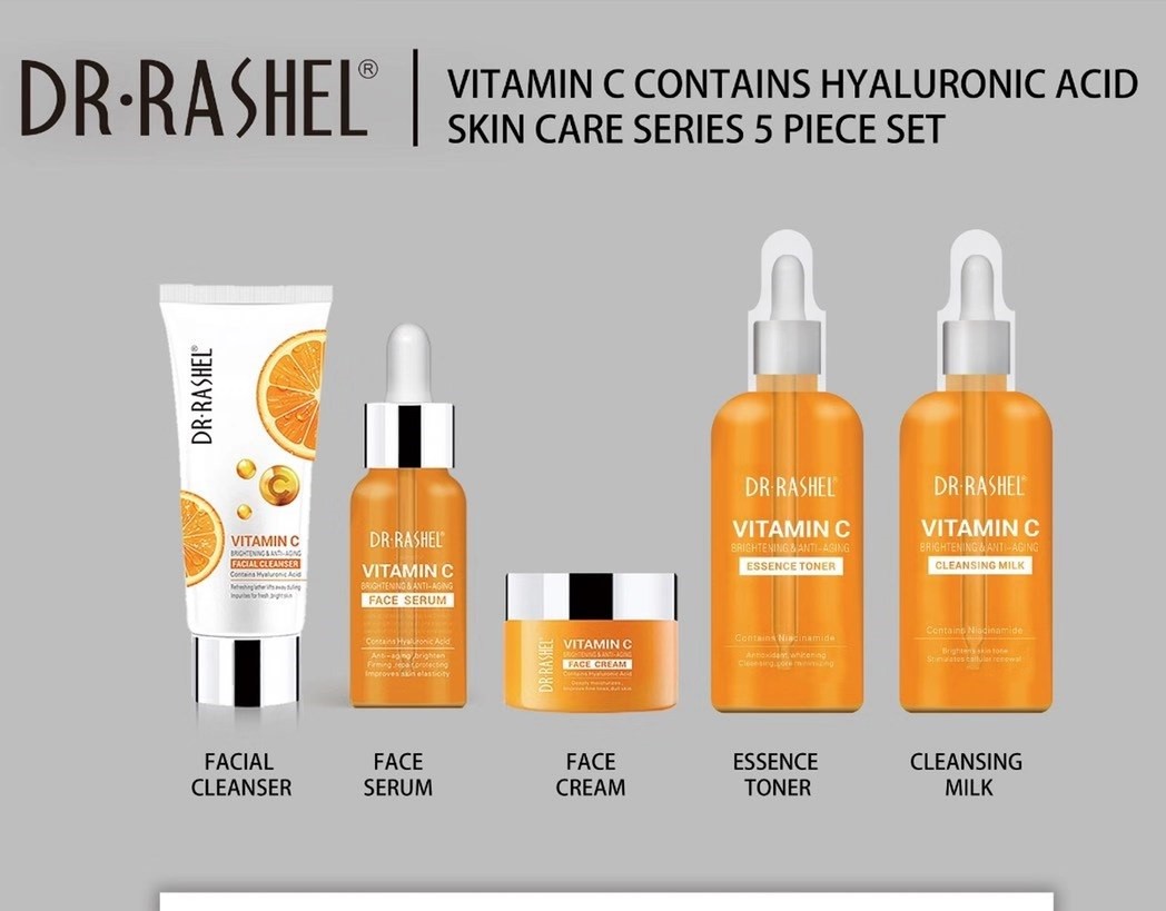 Dr. Rashel Vitamin C Skin Care Series 5 Piece Set 1 dr. rashel vitamin c skin care series 5 piece set Dr. Rashel Vitamin C Skin Care Series 5 Piece Set