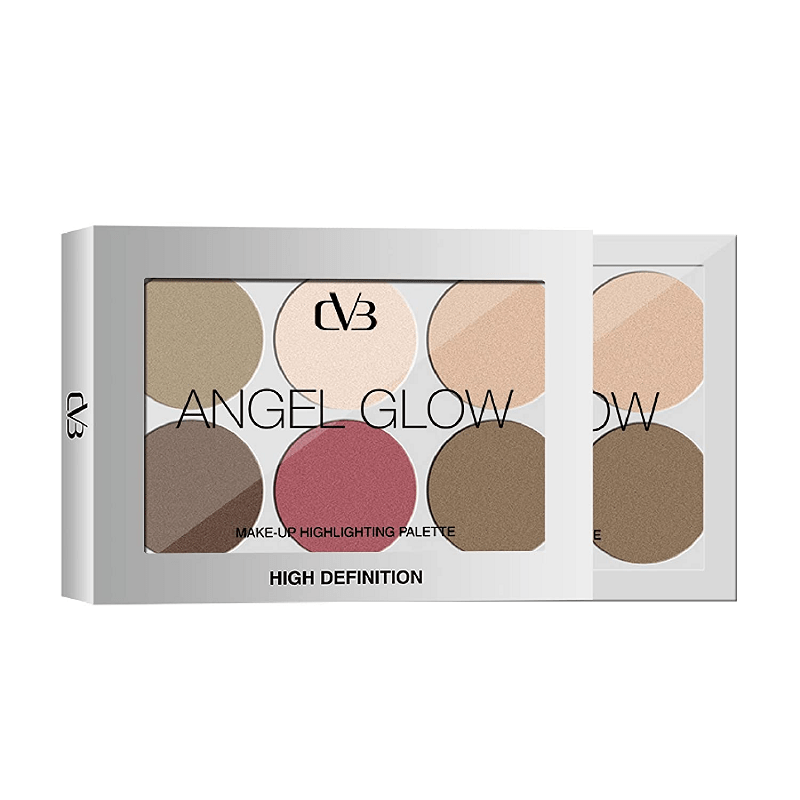 CVB 6 Shades Angel Glow Makeup Highlighting Palette 4 CVB 6 Shades Angel Glow Makeup Highlighting Palette - Image 2