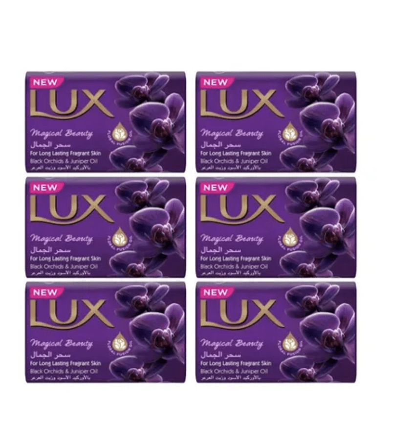 LUXs Magical Beauty Soap Pack of 6 - 120g Each 2 luxs magical beauty soap pack of 6 120g each LUXs Magical Beauty Soap Pack of 6 - 120g Each