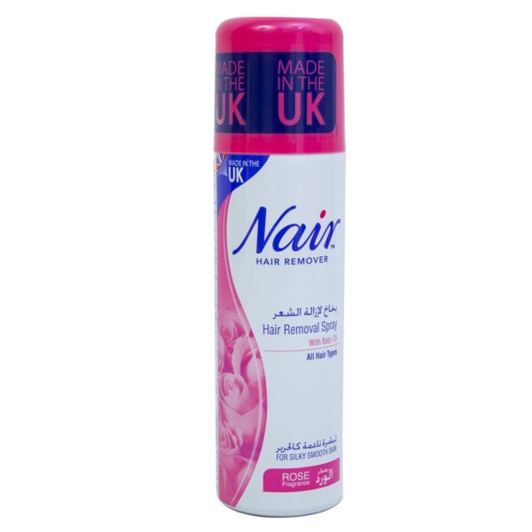 Nair Hair Removal Spray For Women Rose Extract 200ml