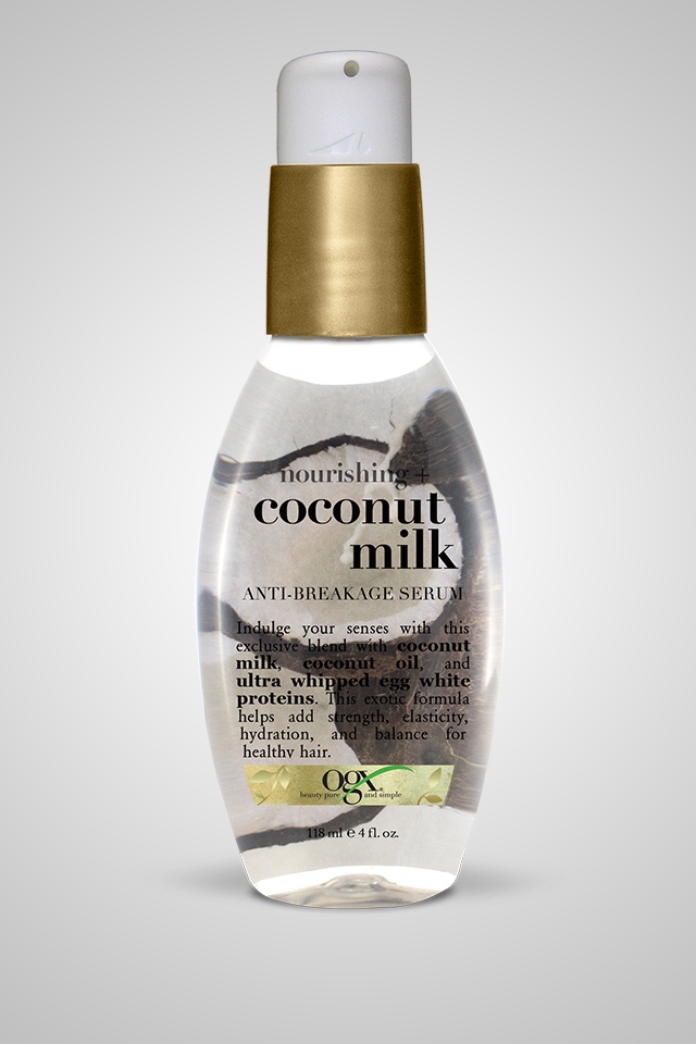 OGX Coconut Milk Anti-breakage Serum 118ml USA Made Visit Cosmetics