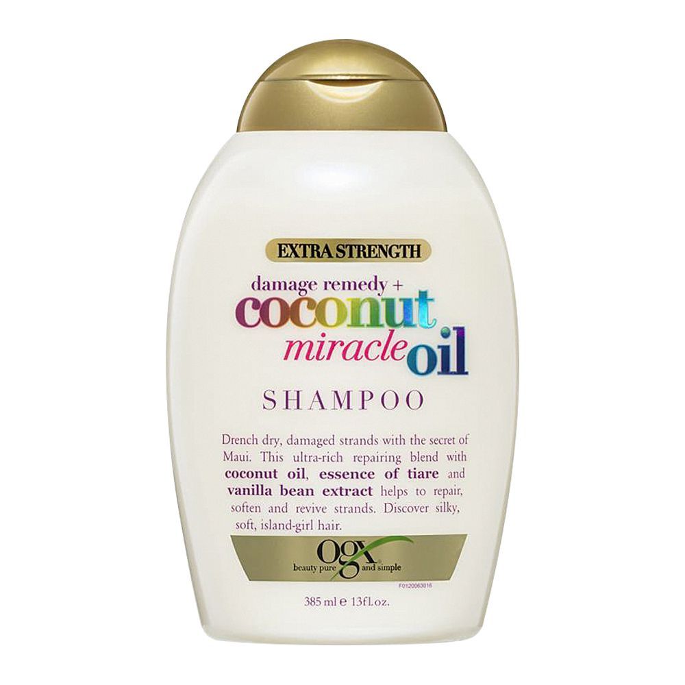 OGX Coconut Oil Shampoo 385ml USA Made 3 ogx coconut oil shampoo 385ml usa made 1 OGX Coconut Oil Shampoo 385ml USA Made