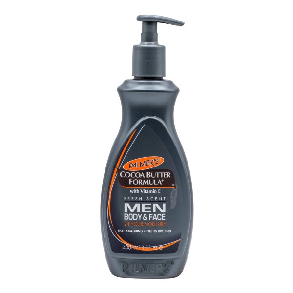 Bath and Body 32 PALMERS MEN BODY & FACE LOTION COCOA BUTTER FORMULA 400 ML
