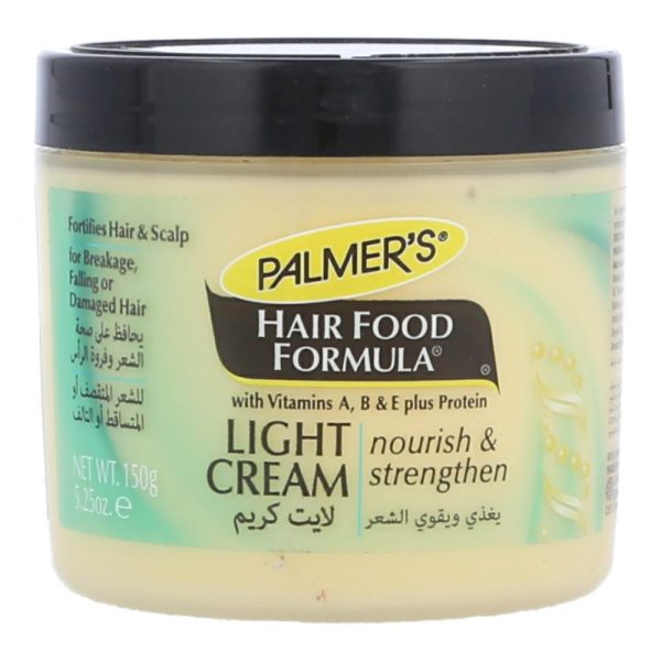 PALMERS HAIR CREAM LIGHT NOURISH AND STRENGTHEN 150 GM