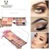 MISS ROSE Eyeshadow and Blush Palette 1 16 Colors Eye shadow Palette MISS ROSE 1PC Cosmetic Matte Eyeshadow Blusher Powder Makeup Palette Eyeshadow MISS ROSE Eyeshadow and Blush Palette
