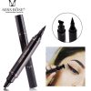 MISS ROSE Magic Eyeliner 2 2018 New Miss Rose Brand Eyes Liner Liquid Make Up Pencil Waterproof Black Double ended Makeup MISS ROSE Magic Eyeliner