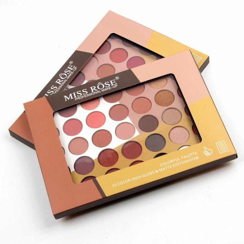 Miss Rose 35 Colour High Gloss & Matte Eyeshadow Palette 3 Miss Rose 35 Colour High Gloss & Matte Eyeshadow Palette